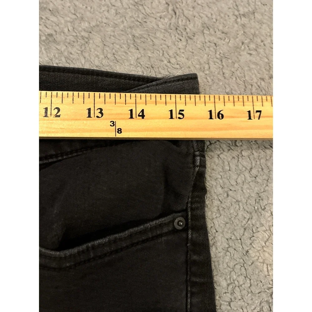 Levis 311 Shaping Skinny Jeans Womens 31 Black Mid Rise Stretch Denim Pants